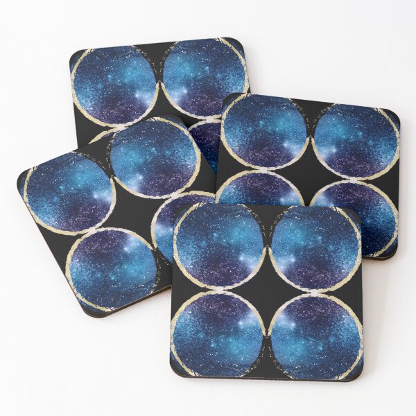 Item preview, Blue Geode Galaxy Stone Ombre designed and sold by geodeart.