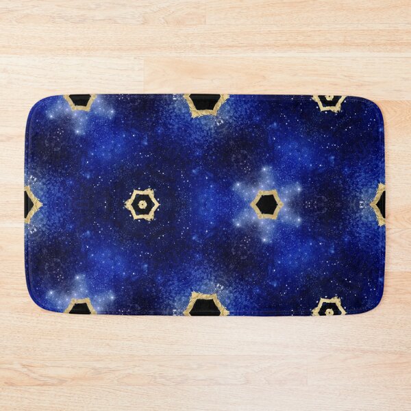 Item preview, Blue Marble Stone Galaxy Geode Cobalt designed and sold by geodeart.