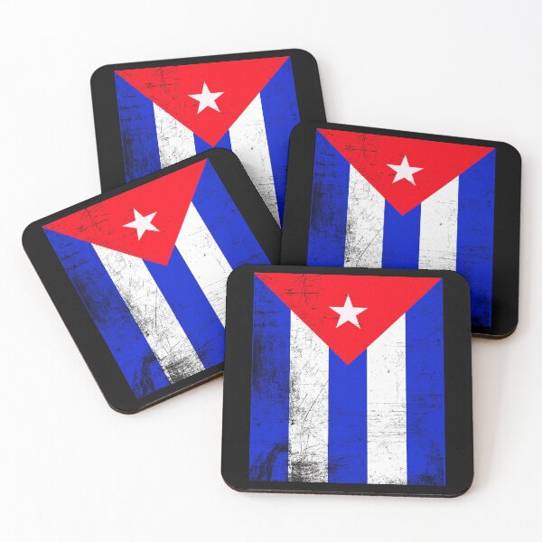 Item preview, cuba flag designed and sold by Rustic Valley Studio.