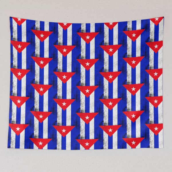 Item preview, cuba flag designed and sold by Rustic Valley Studio.