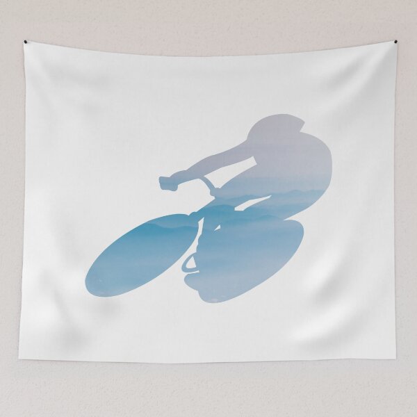 Item preview, Cyclist Silhouette | Bicycle Rider | Bycicle Cyclist | designed and sold by Minimalwiz.