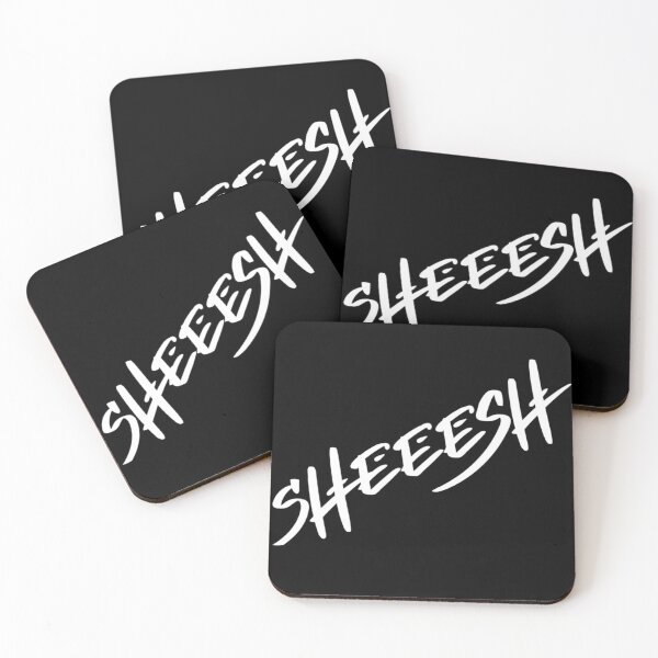 Item preview, SHEEESH Transparent / White designed and sold by HoffmanGraphics.