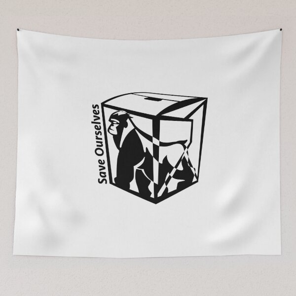 Item preview, Save Ourselve Gorilla designed and sold by KennyKorls.