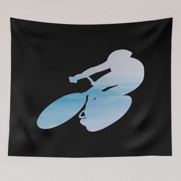 Item preview, Cyclist Silhouette | Bicycle Rider | Bycicle Cyclist | designed and sold by Minimalwiz.