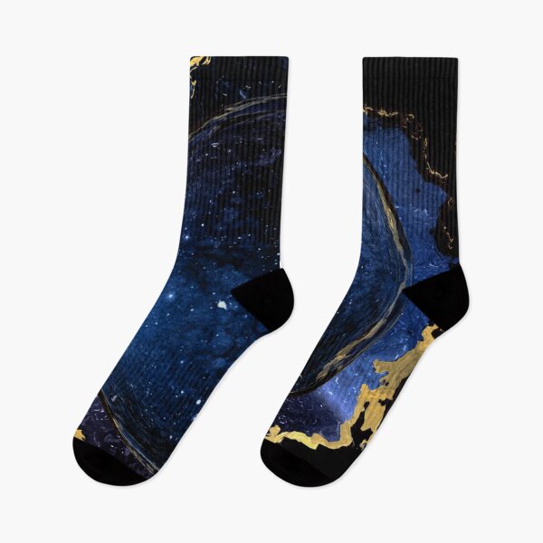 Aperçu de l'œuvre Blue Geode Stars Night créée et vendue par geodeart.