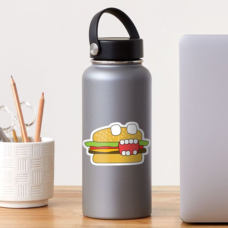 zombie cheeseburger Sticker