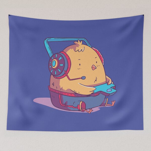 Item preview, Gamer Chick // Funny Animals Playing Video Games designed and sold by SLAG-Creative.