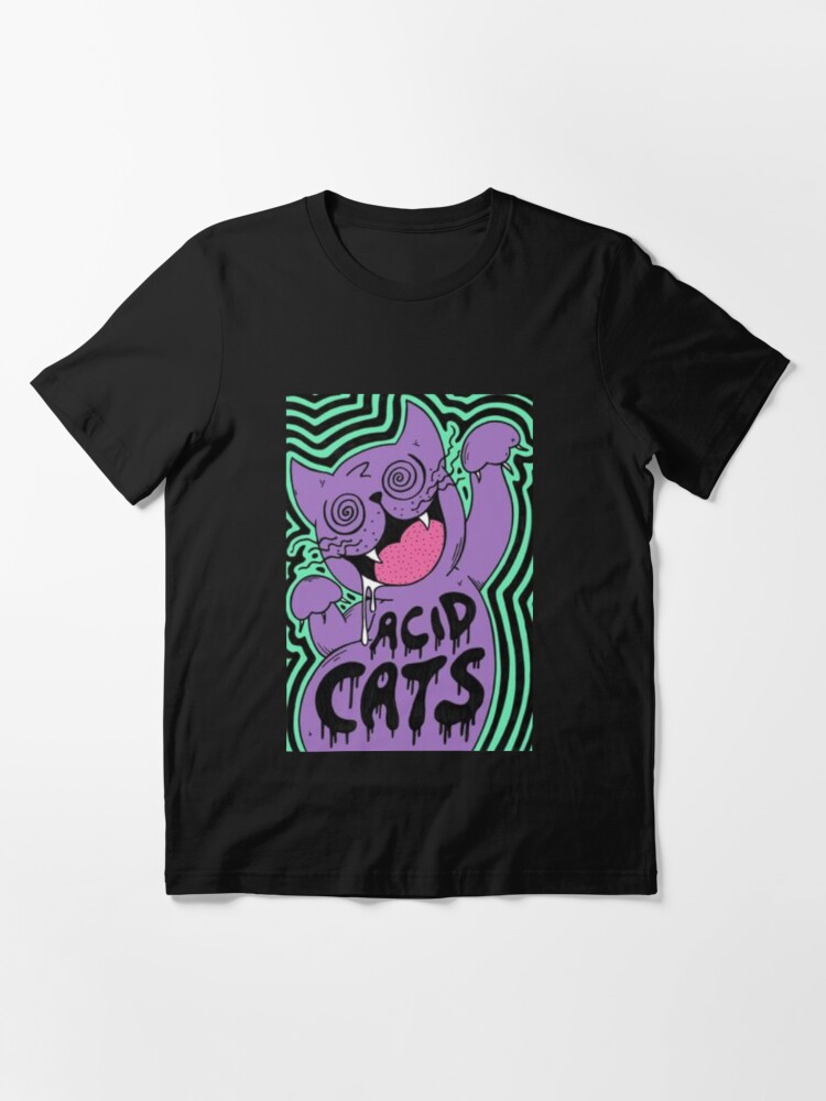 Alternate view of Cats on Acid Essential T-Shirt