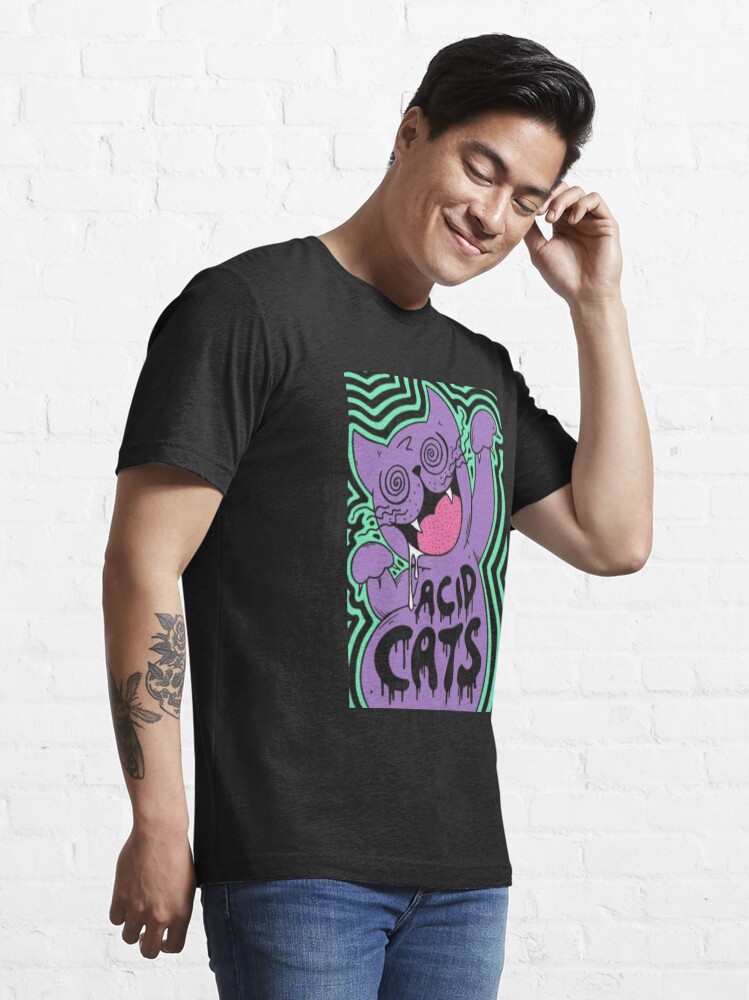 Alternate view of Cats on Acid Essential T-Shirt