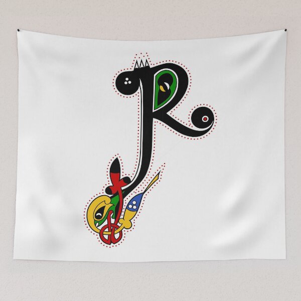 Item preview, Kells Letter R (Color) designed and sold by CatholicSaints.