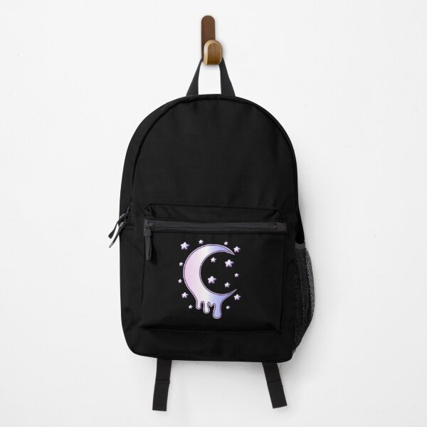 Item preview, Pastel Goth Kawaii Crescent Moon Dripping and Stars Goth Aesthetic - Cute Trippy Kawaii designed and sold by LizzyWinters.