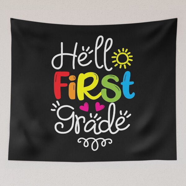 Item preview, Hello First Grade Shirt Fun 1st Grade Back to School Gift designed and sold by ZacharyMarcus.