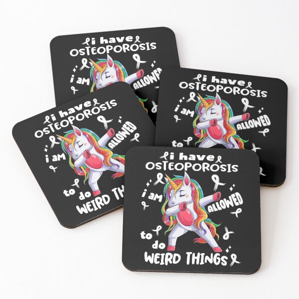 Item preview, Osteoporosis Awareness Funny I have Osteoporosis i'm allowed to do Weird Things! designed and sold by JanetShop809.