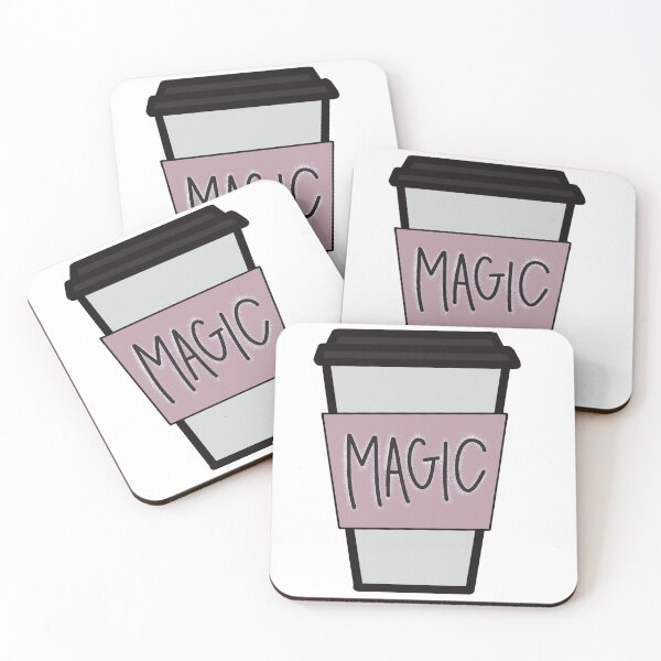 Item preview, Coffee is Magic designed and sold by ladystromas.