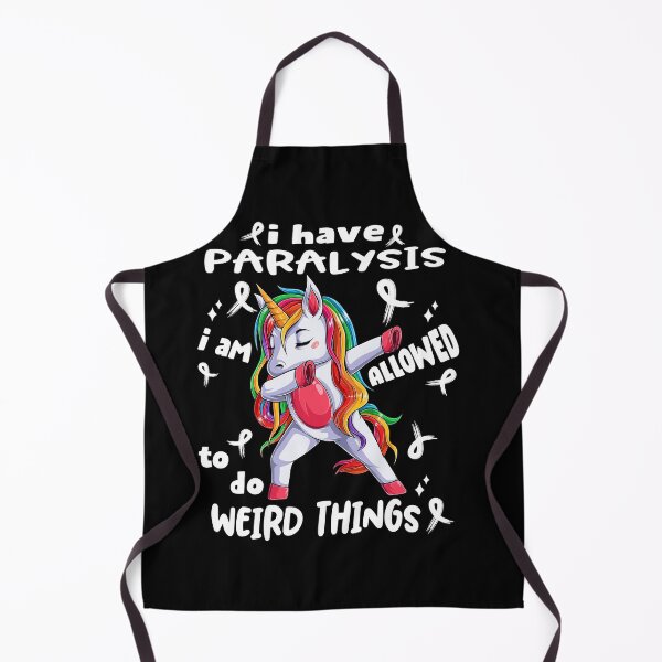 Item preview, Paralysis Awareness Funny I have Paralysis i'm allowed to do Weird Things! designed and sold by JanetShop809.