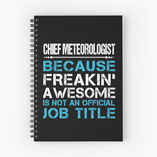 Item preview, Chief Meteorologist T Shirt - Freaking Awesome Gift Item Tee designed and sold by zubakbrita.