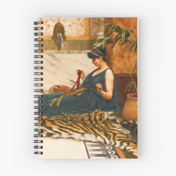 Item preview, The Sewing Girl by Godward designed and sold by academic-art.