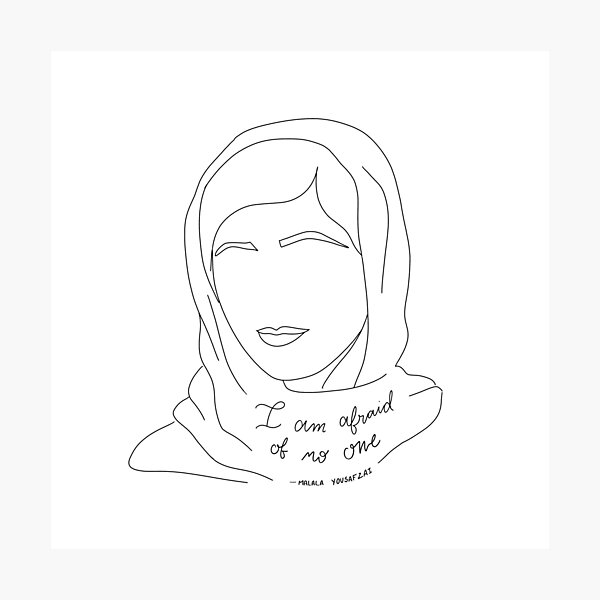 Malala Yousafzai Photographic Prints | Redbubble