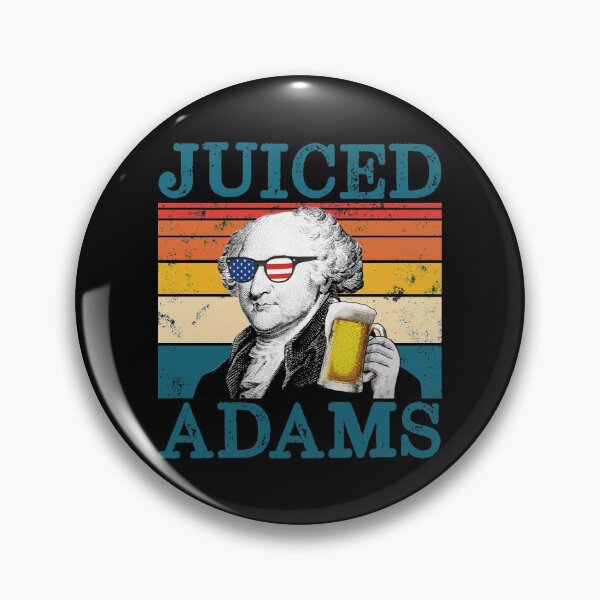 Artikelvorschau, Retro Juiced Adams President John Adams 4th of July Gear entworfen und verkauft von DynamicDesign.