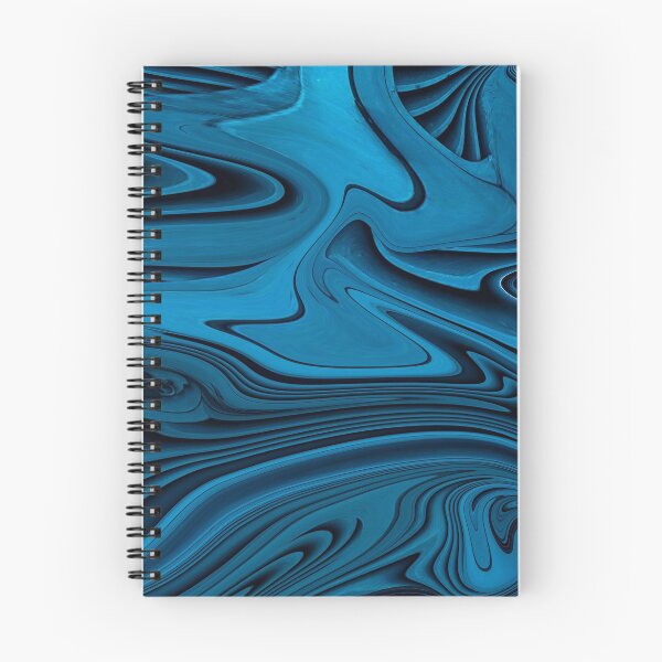 Item preview, Deep Blue Original Liquid Art  designed and sold by ZekeArtPrints.