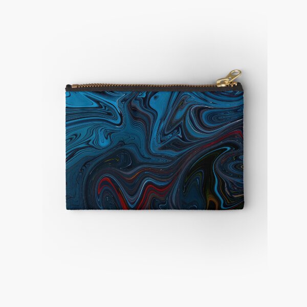 Item preview, Deep Blue Original Liquid Art  designed and sold by ZekeArtPrints.