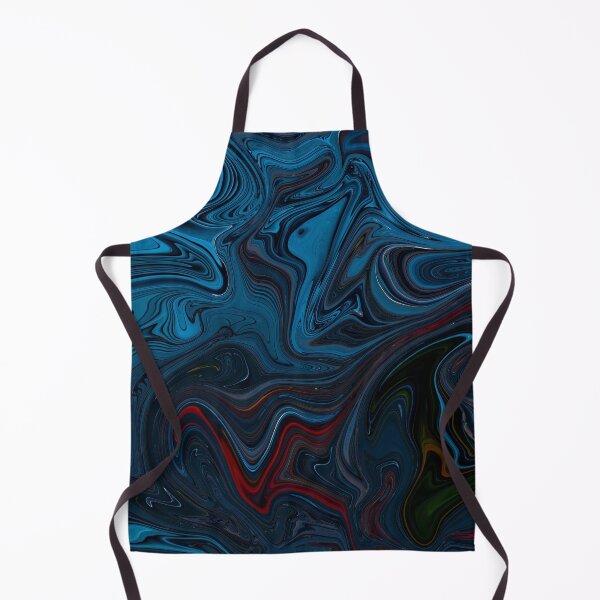 Item preview, Deep Blue Original Liquid Art designed and sold by ZekeArtPrints.