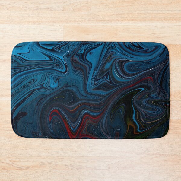 Item preview, Deep Blue Original Liquid Art  designed and sold by ZekeArtPrints.