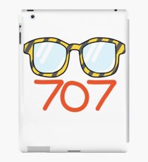 707 Brille iPad-Hülle & Klebefolie