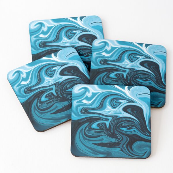Item preview, Blue World Art Print designed and sold by ZekeArtPrints.