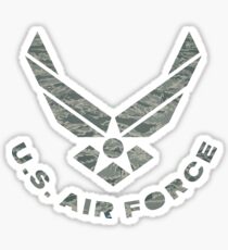 Pegatina Logotipo de la fuerza aérea Camo