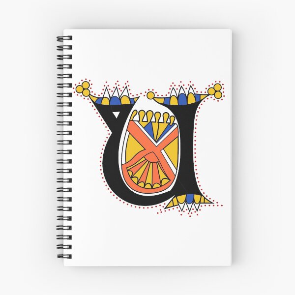 Item preview, Kells Letter U (Color) designed and sold by CatholicSaints.
