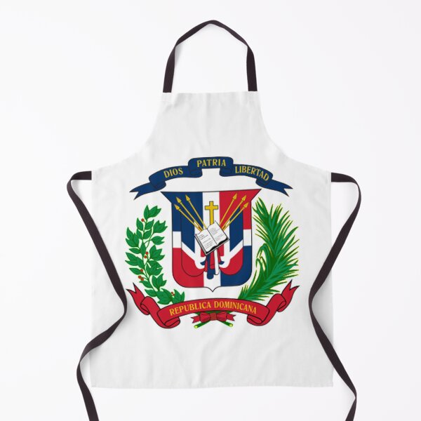 Item preview, Dominican Republic Flag Shield designed and sold by Garabatos54.