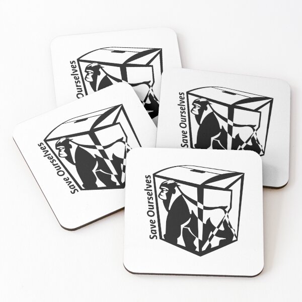 Item preview, Save Ourselve Gorilla designed and sold by KennyKorls.