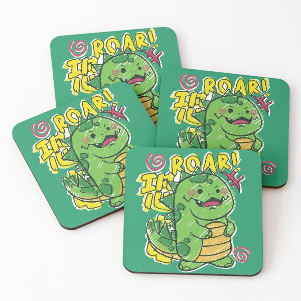 Item preview, Adorable Japanese T-Rex Kids Drawing designed and sold by SLAG-Creative.