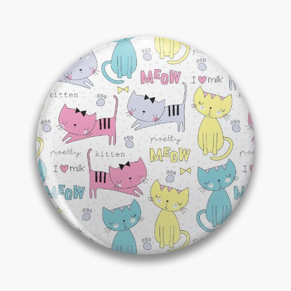 Item preview, Cute Kitty Pattern, Cute Kitten Pattern, Kitty Pattern, Kitten Pattern designed and sold by graphic-genie.