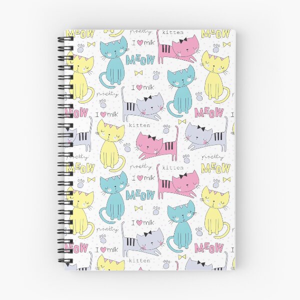 Item preview, Cute Kitty Pattern, Cute Kitten Pattern, Kitty Pattern, Kitten Pattern designed and sold by graphic-genie.