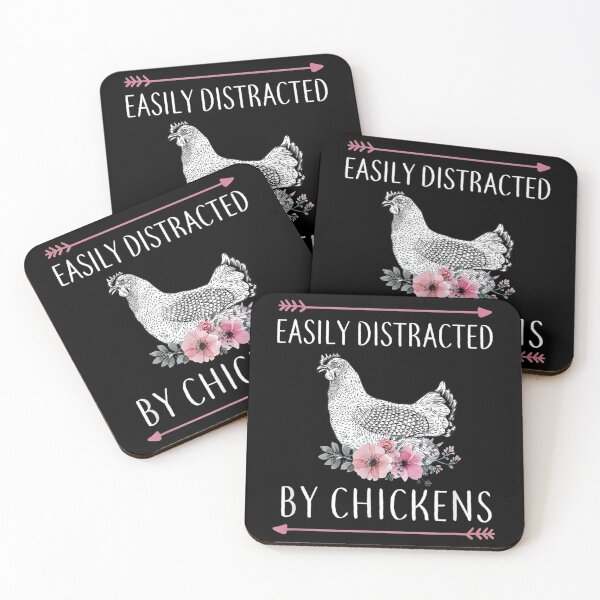 Item preview, Easily Distracted By Chickens Gift For Chicken designed and sold by phungnhathu.