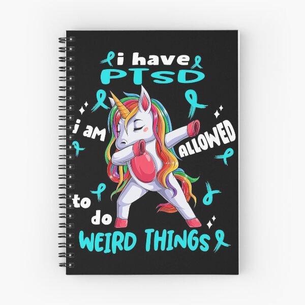 Item preview, PTSD Awareness Funny I have PTSD i'm allowed to do Weird Things! designed and sold by JanetShop809.