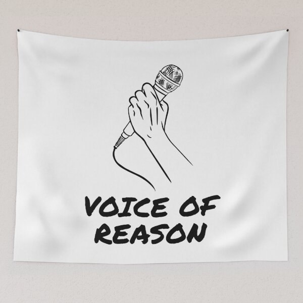 Item preview, VOICE OF REASON designed and sold by MIKE'S PRINT ON DEMAND.
