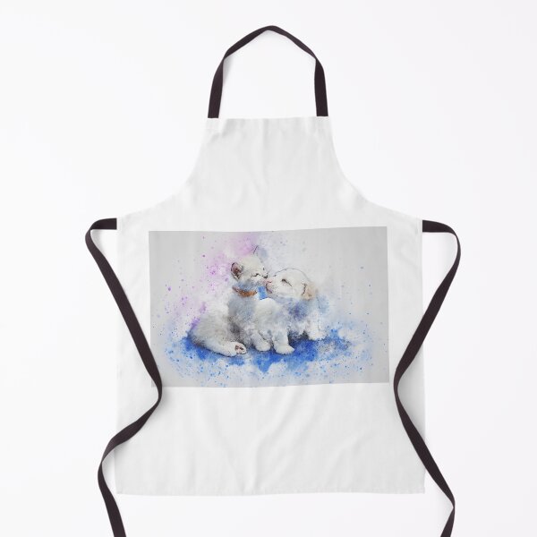 Item preview, A Cute Cat & A Cute Dog Love Each Other designed and sold by AidenChen.