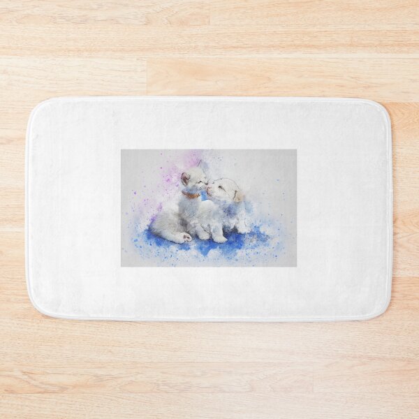Item preview, A Cute Cat & A Cute Dog Love Each Other designed and sold by AidenChen.