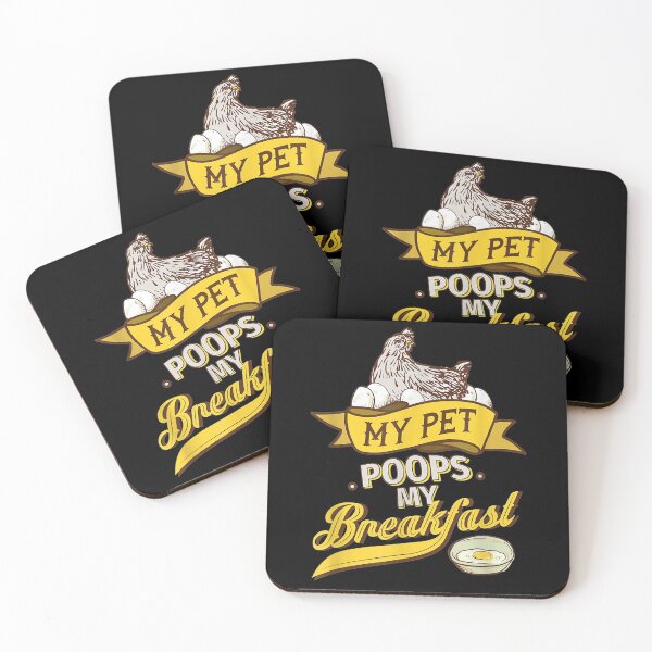 Item preview, My Pet Poops My Breakfast Funny Chicken Lovers designed and sold by phungnhathu.