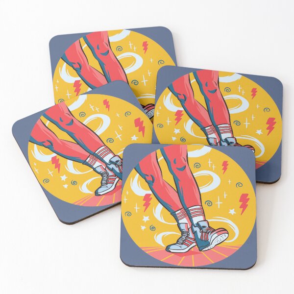 Item preview, Colorful Dancing Shoes Drawing designed and sold by SLAG-Creative.