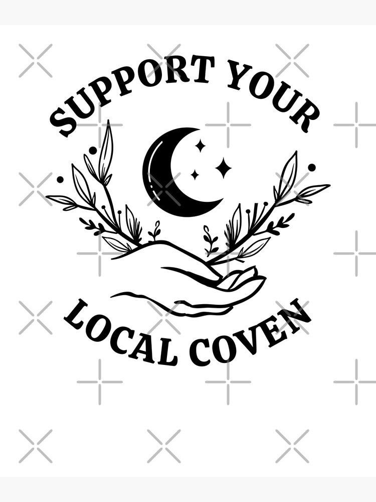 Coven Vibes SVG Witchy SVG Halloween SVG Spooky Svg Witch 