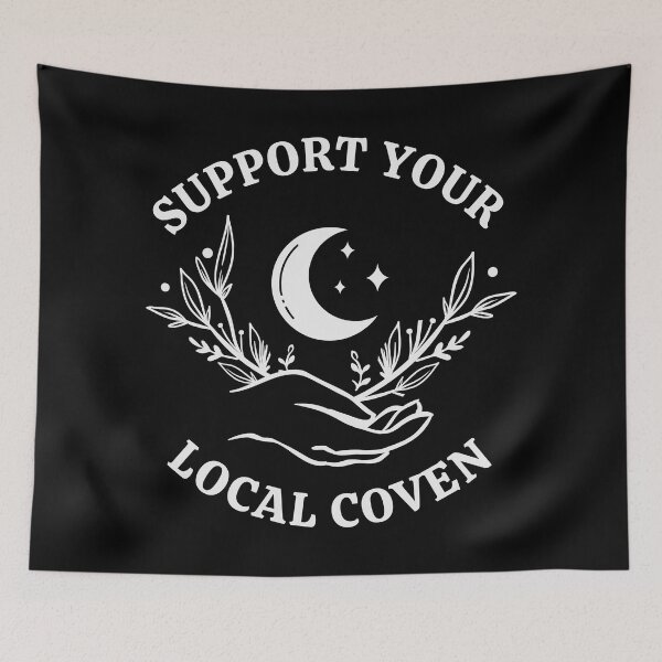 Item preview, Support Your Local Coven, Witch Aesthetic designed and sold by Everythingafter.