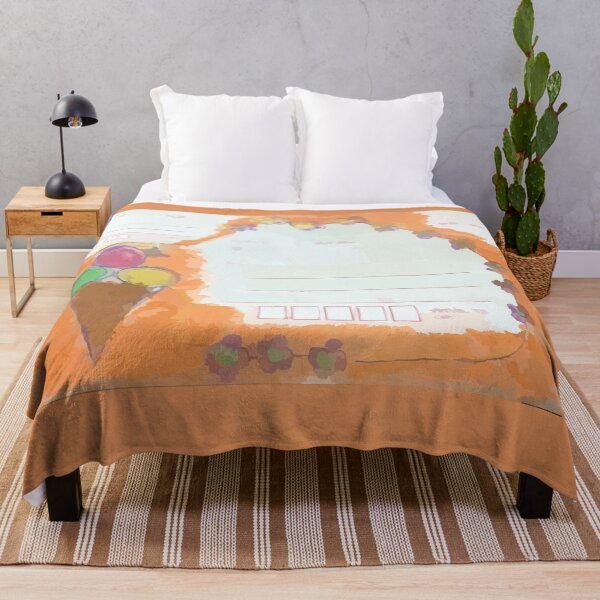 Item preview, Letter ice cream on orange designed and sold by LATIGO BAYNE.