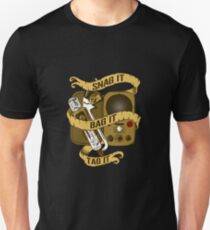 Snag It, Bag It, and Tag It! Unisex T-Shirt