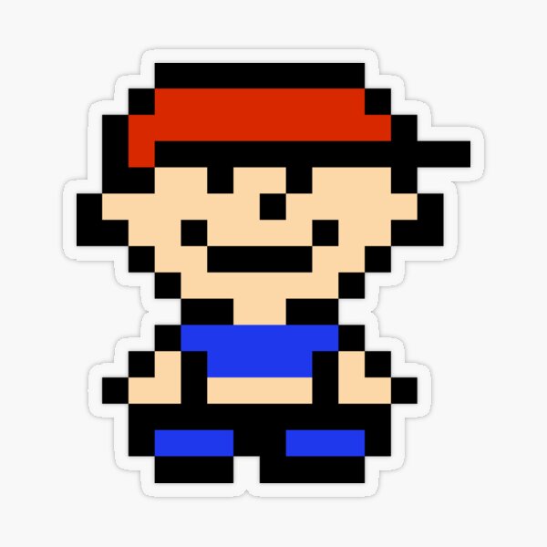 Ness Ninten Sticker for iOS & Android