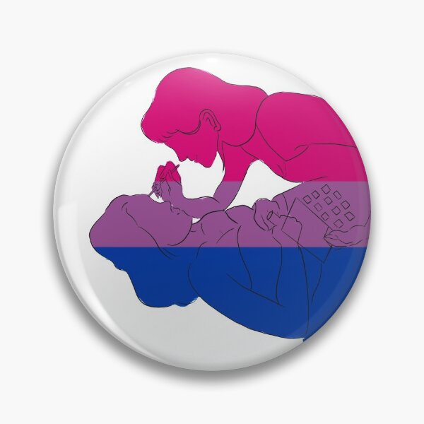 Item preview, Girls Doing Makeup // bisexual flag designed and sold by mjalred.