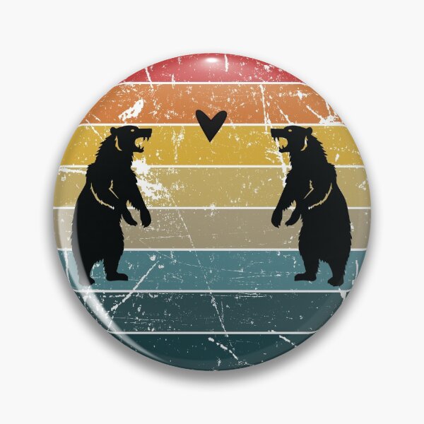 Item preview, Roaring Bears with Heart designed and sold by figtreeworks.